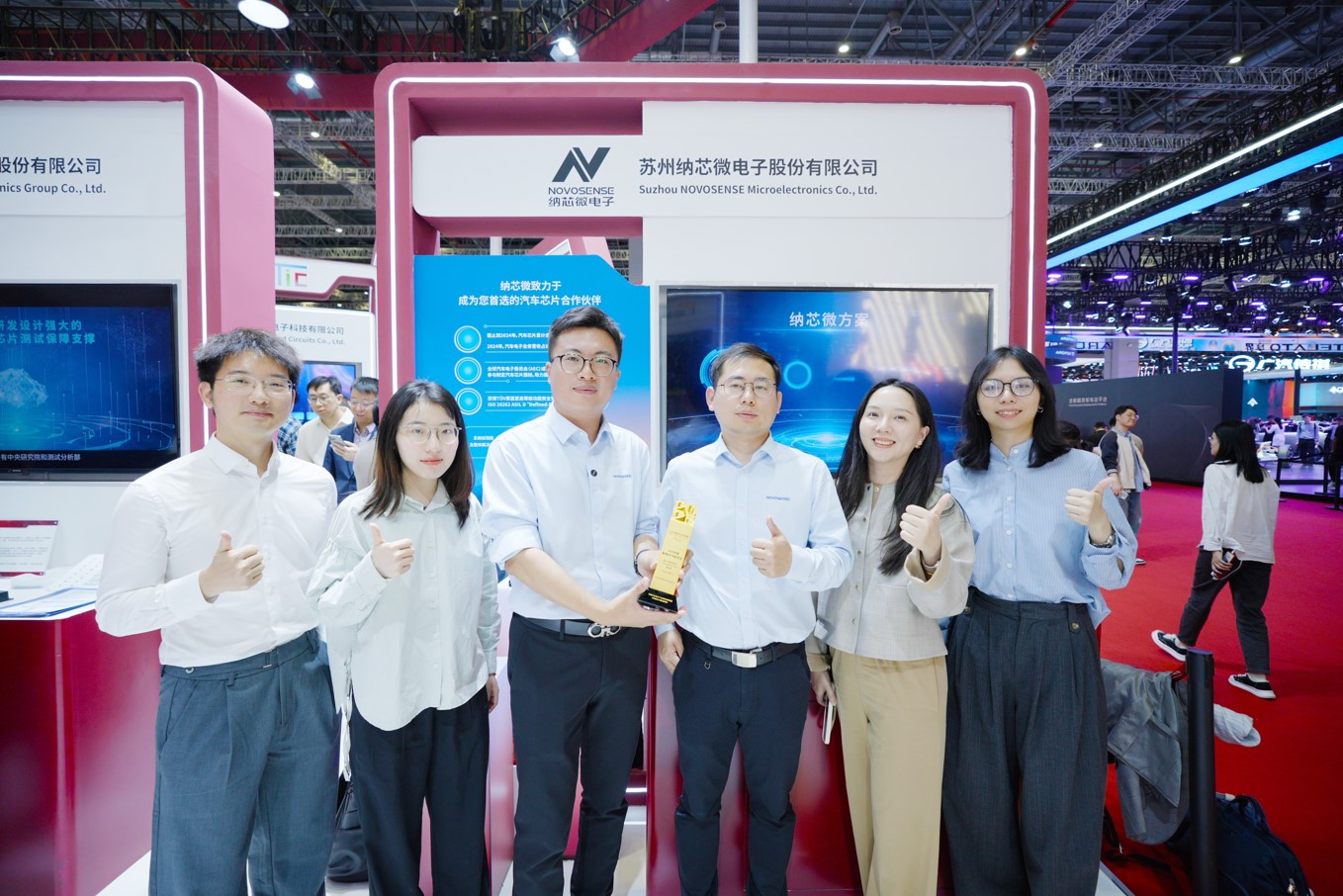 mg不朽情缘官网亮相2025上海车展，斩获“年度影响力汽车芯片”大奖